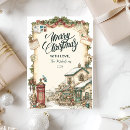 Search for street scene christmas cards Nostalgic holiday