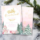 Search for snowman invitations Onederful