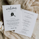 Search for welcome bag letter of day of stationery Elegant