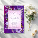 Search for purple roses invitations Lilac