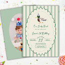 Recherche de rayures vertes invitations Toute personne