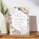 Search for boho floral christening invitations Botanical