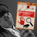 Search for detective birthday cards Crime scene