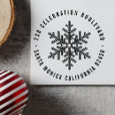 Search for snowflake rubber stamps Modern