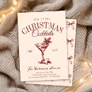 Search for cocktail christmas invitations Holiday cocktails