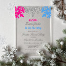 Search for december square invitations Pink