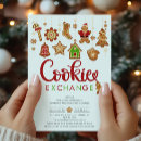 Search for cookie exchange christmas invitations Gingerbread man
