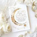 Search for night bridal shower invitations Crescent moon