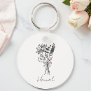 Search for birth month keychains Floral