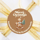 Search for gingerbread brown stickers Merry christmas