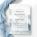 Search for blue winter wedding invitations Whimsical