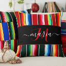 Recherche de serape coussins Rayures