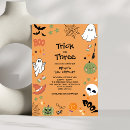 Recherche de trick or treat invitations Tour ou trois ans