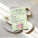 Search for lamb baby shower invitations Green