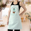 Search for mint green aprons Cupcake