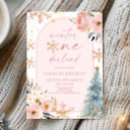 Search for winter onederland party invitations For kids