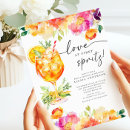 Search for citrus bridal shower invitations Cocktail drink