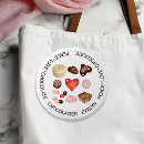 Search for candy coloured buttons Chocolate