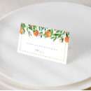 Search for orange place cards Citrus