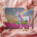 Recherche de licorne cartes postales Arc en ciel