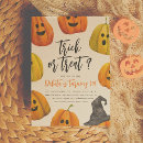 Search for trick or treating invitations Pumpkin