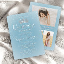 Search for light blue quince invitations Daughter