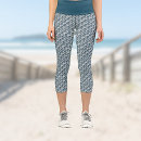 Search for blue ocean wave pattern leggings Beach