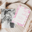 Search for florals vertical photocards Pink