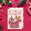 Search for cat puns holiday cards For her