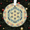 Recherche de mandala bleu ornements Coloré