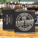 Search for funny wedding flasks Black and white