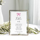 Search for bow wedding table cards Modern