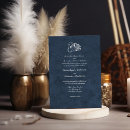 Search for blue swans wedding invitations White