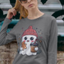 Search for iced coffee tshirts Cute ghost