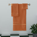 Search for orange stripes bath towels Elegant