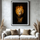 Recherche de de lion posters Royaume animal