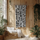 Search for boho blankets Black and white