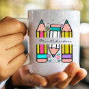 Search for coloured pencil mugs Colourful