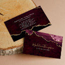Recherche de marbre rouge cartes visite Parties scintillant or