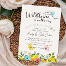 Search for butterfly baby girl shower invitations Little wildflower