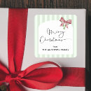 Search for red stripe stickers Merry christmas