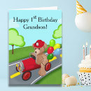 Search for grandson 1st birthday cards Teddy bear