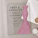 Search for fifty and fabulous 50th birthday invitations Dress