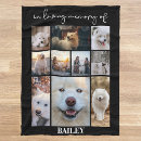 Search for in loving memory photo blankets Cat