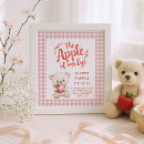 Search for gingham apple posters Baby shower