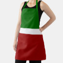 Search for tricolor aprons Red