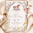 Recherche de matériel invitations À l'anniversaire de cheval