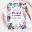 Search for geology birthday invitations Shes a gem