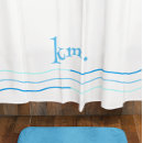 Search for blue wave shower curtains Minimalist