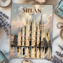 Search for milan postcards Duomo di milano